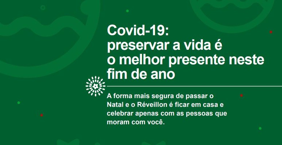 Fiocruz lança cartilha sobre Natal e Ano Novo na pandemia: 'seguro é celebrar apenas com quem você mora'